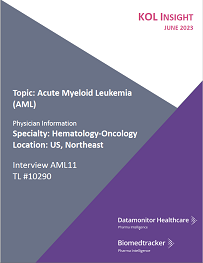 Acute Myeloid Leukemia (AML) KOL Interview - US, Northeast