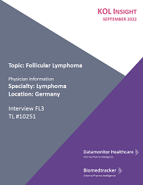 Follicular Lymphoma KOL Interview – Germany