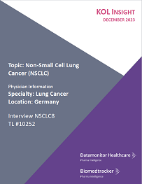 Non-Small Cell Lung Cancer (NSCLC) KOL Interview - Germany