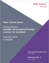 Ovarian Cancer KOL Interview - US, Southwest