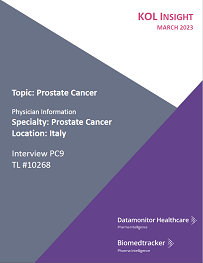 Prostate Cancer KOL Interview - Italy